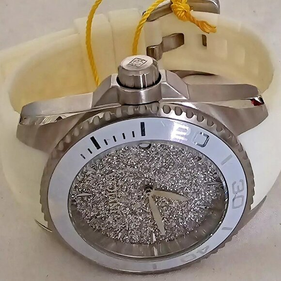 $595 MSRP- Invicta Angel Glittery Silver Dial Ladies Watch (No Box and Papers) main image 4